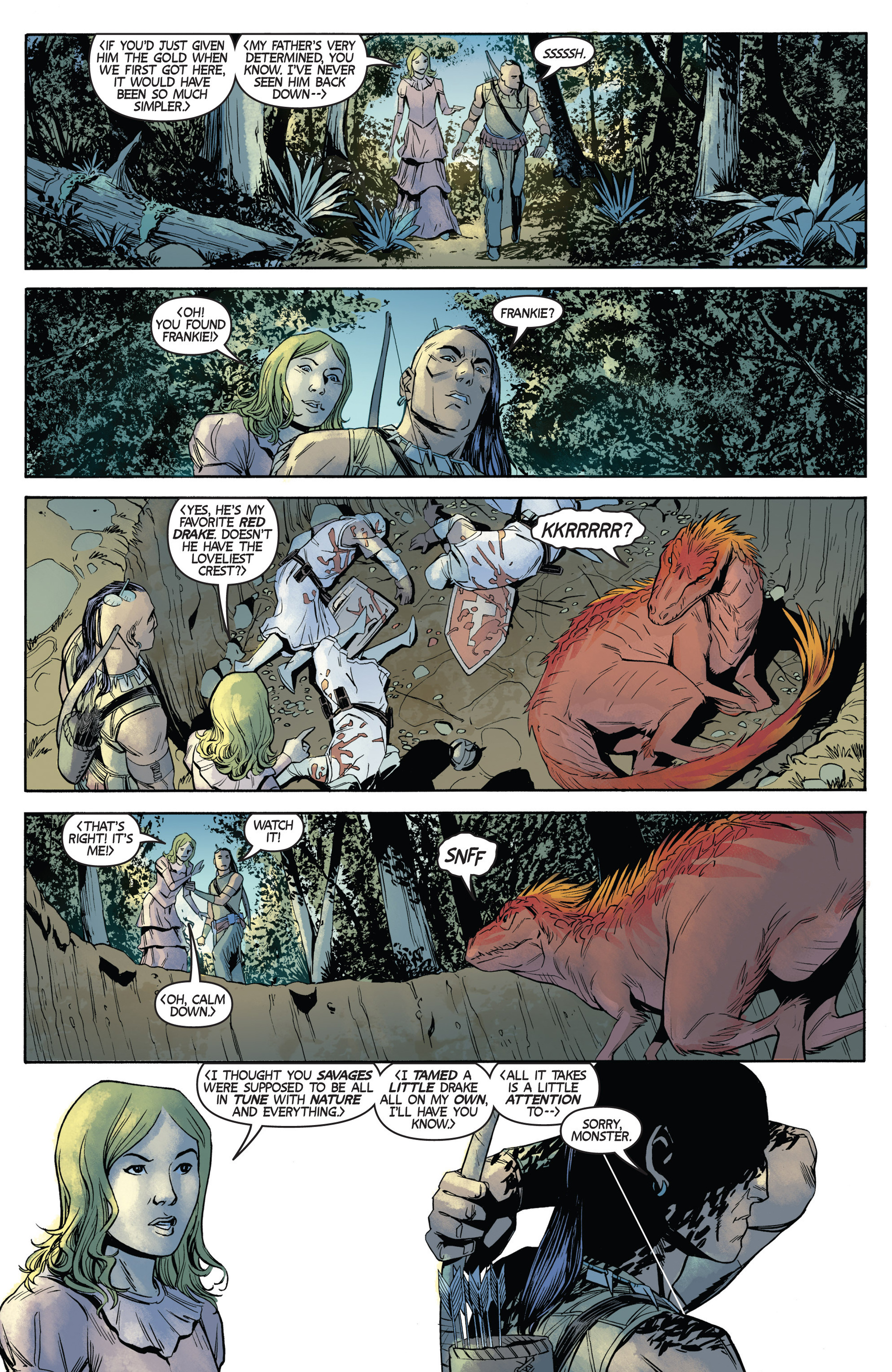 Read online Turok: Dinosaur Hunter (2014) comic -  Issue #3 - 16