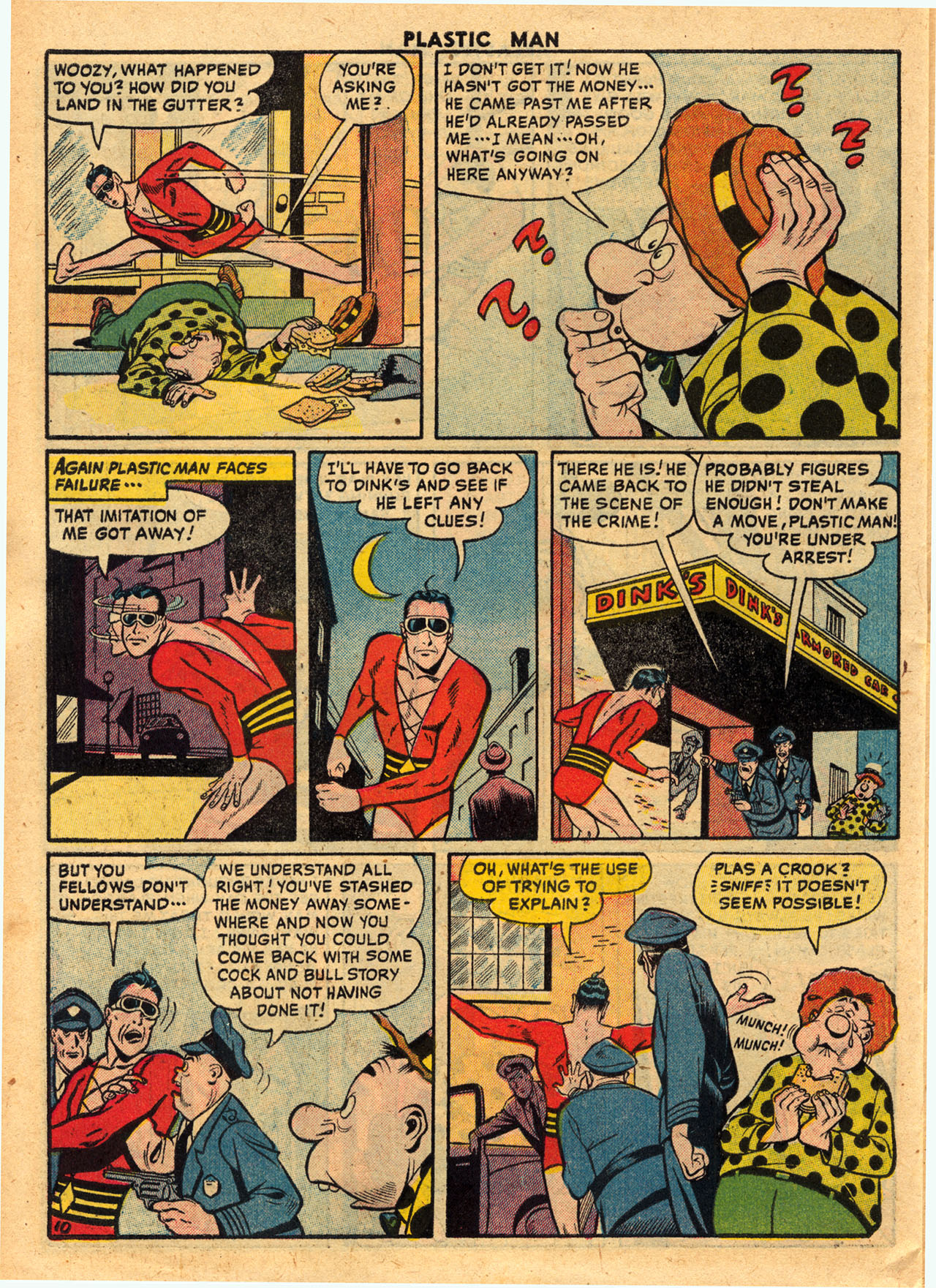 Read online Plastic Man (1943) comic -  Issue #58 - 30