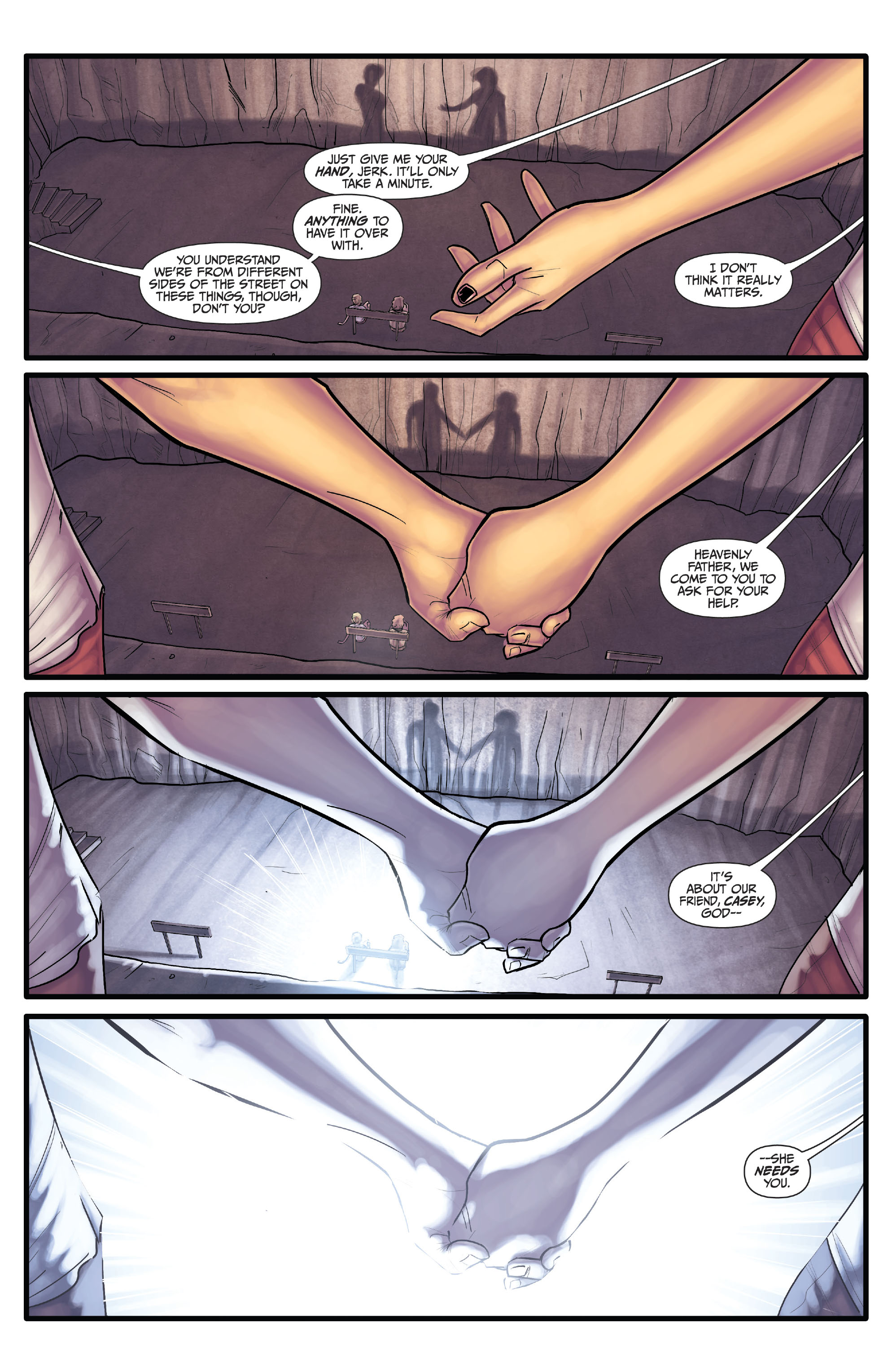 Read online Morning Glories comic -  Issue #17 - 29