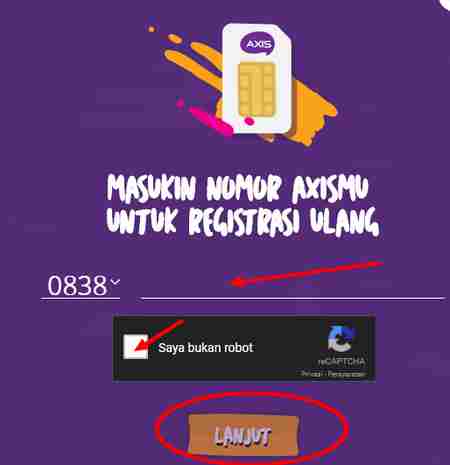 Cara Cek Registrasi AXIS berhasil atau gagal | Detik Info