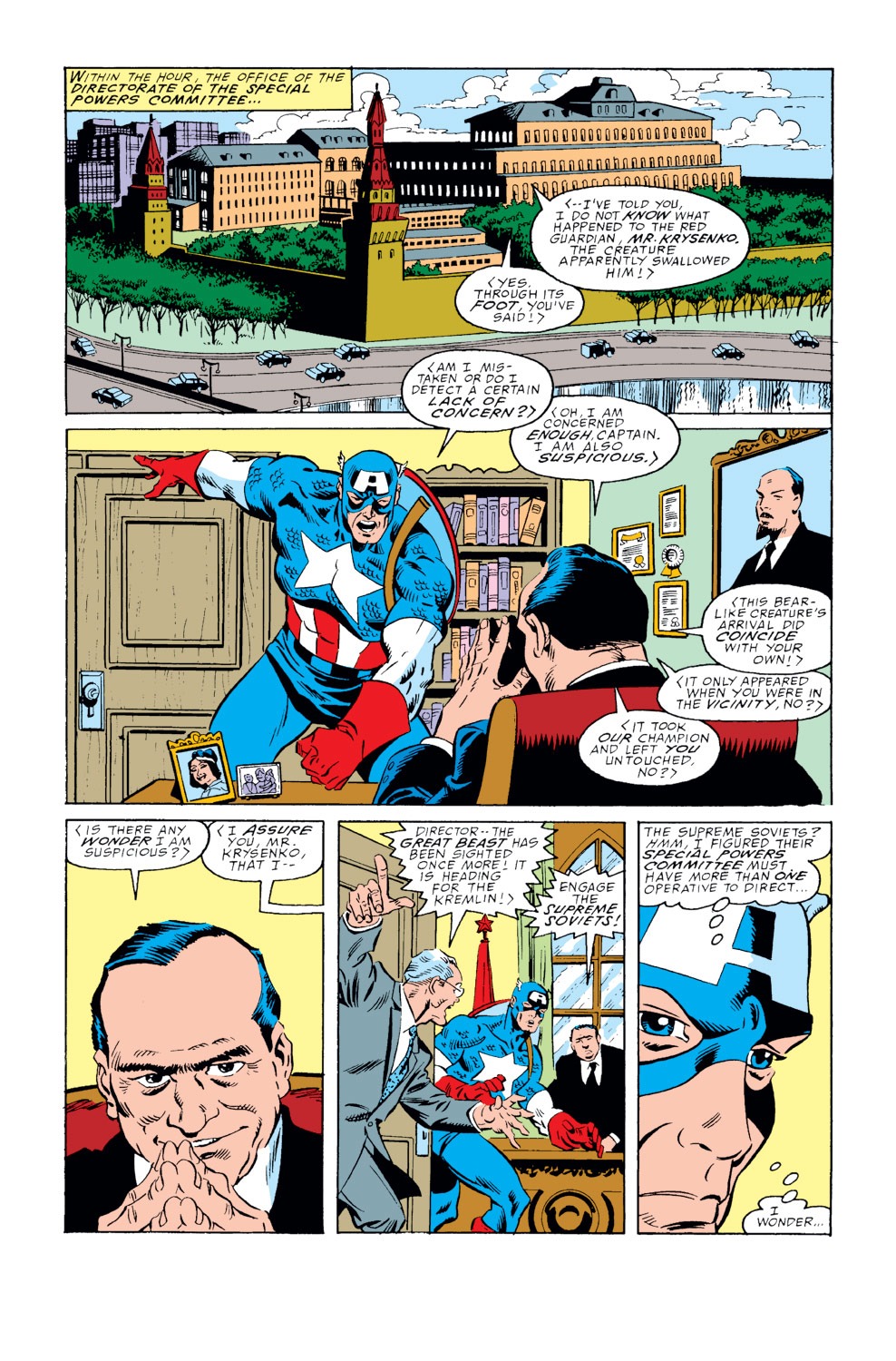 Read online Captain America (1968) comic - Issue #353 - 16