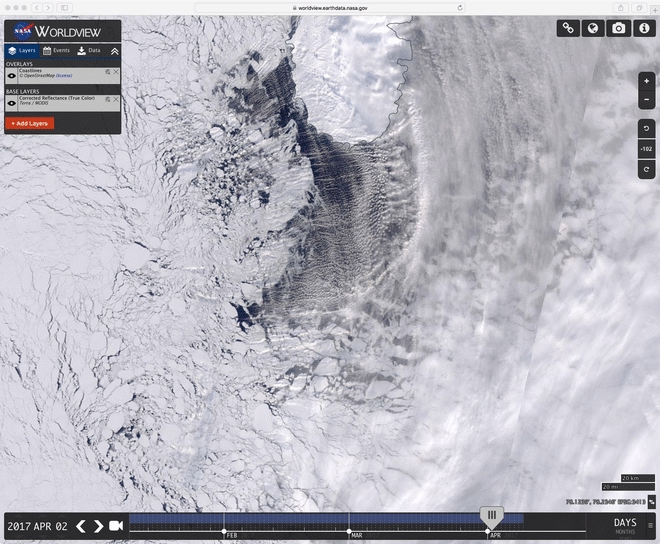 EH2R latest work in progress Astounding sea ice velocities suggest