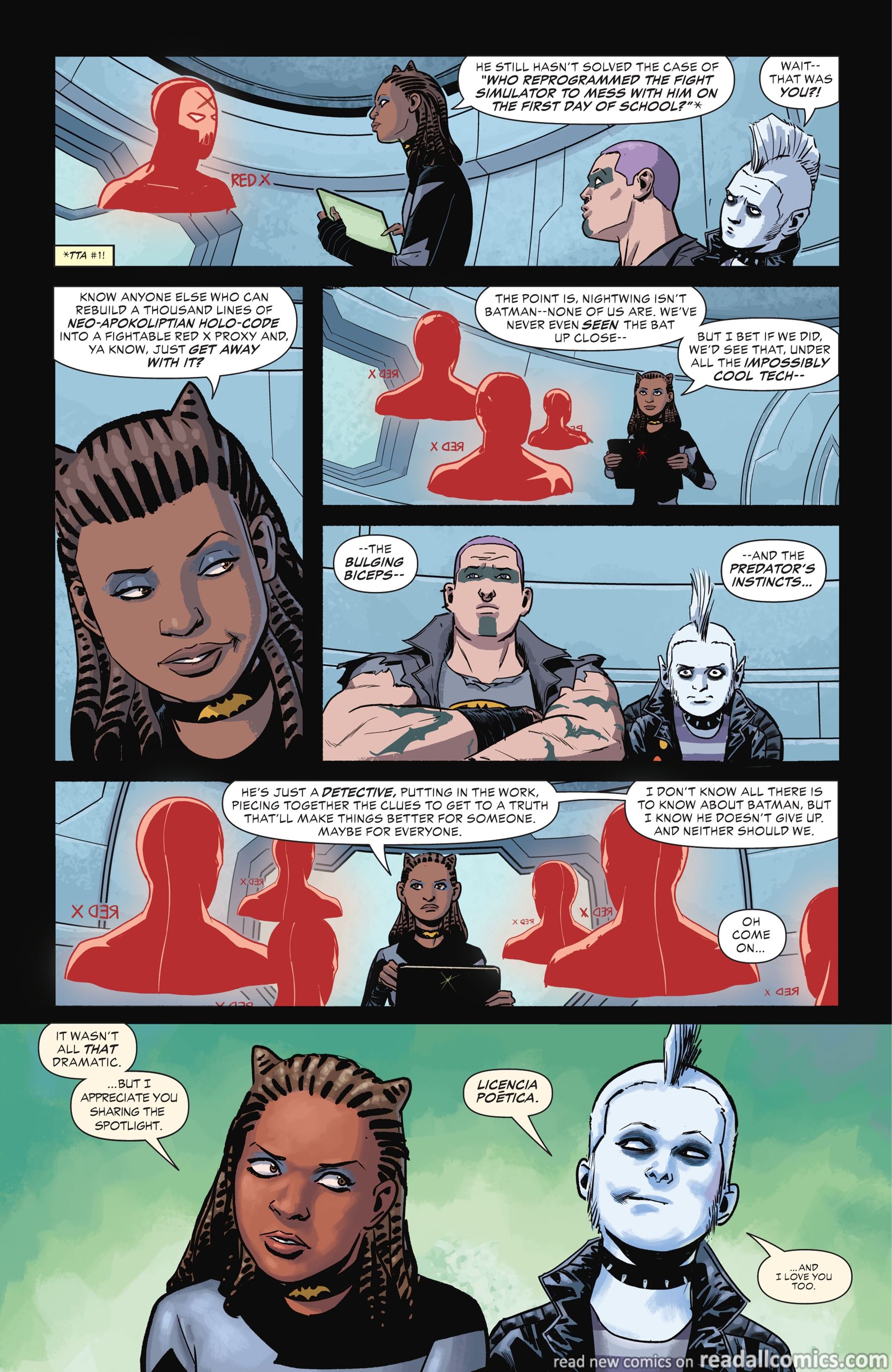 Teen Titans Academy #1 chapter 4 page 19