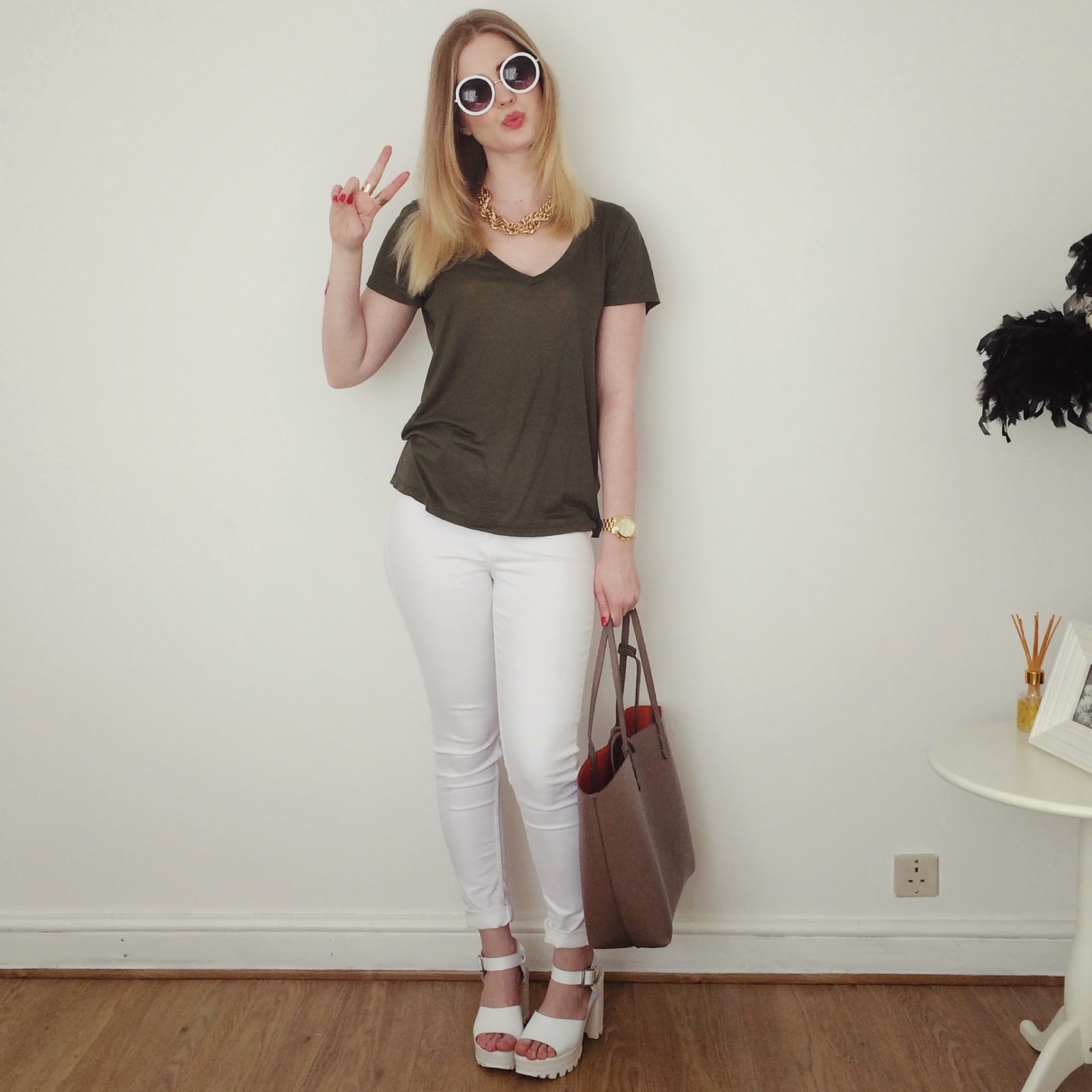 Fashion bloggers, how to style khaki, Spring Summer 2015 trends