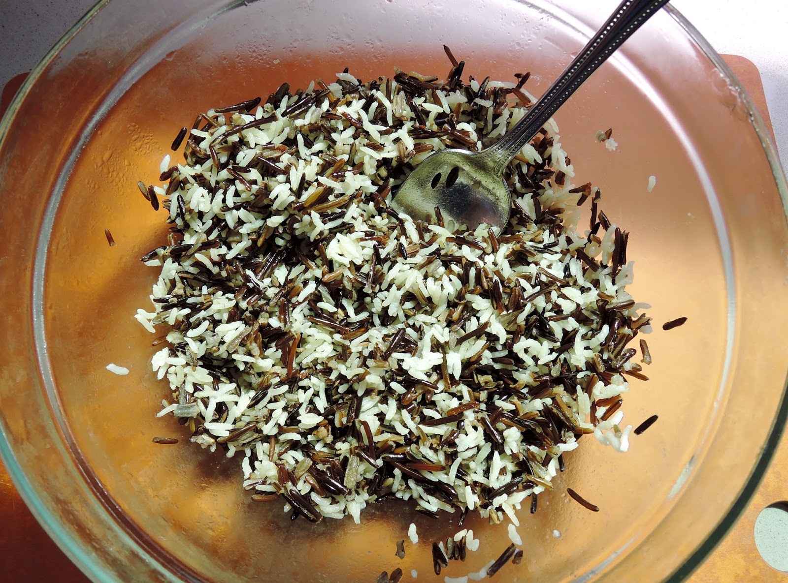 The Briny Lemon Rice Salad with Peas and HoneyOrange Dressing