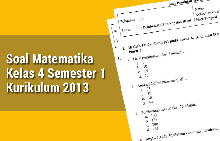 Soal Uas Plh Kelas 2 Sd Semester 1 Kurikulum 2013