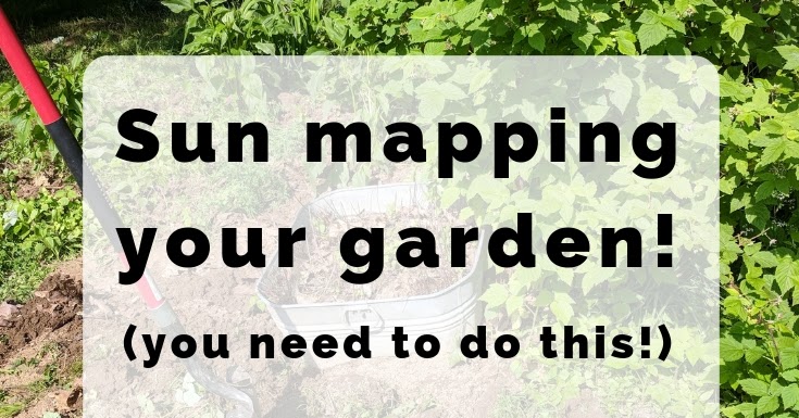 Sun Map For Garden Sun Mapping Your Garden - Feathers In The Woods