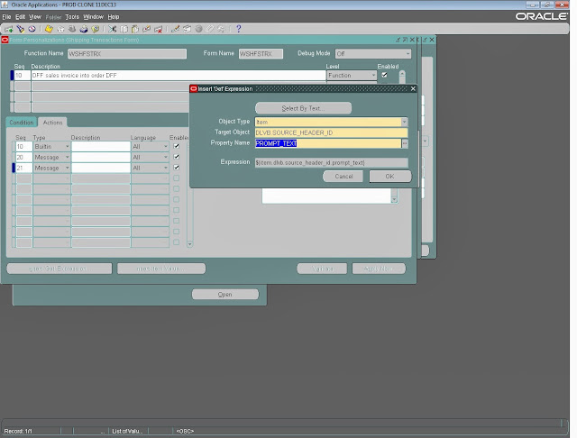 Oracle ERP E-Business Suite: How to call a procedure through form ...