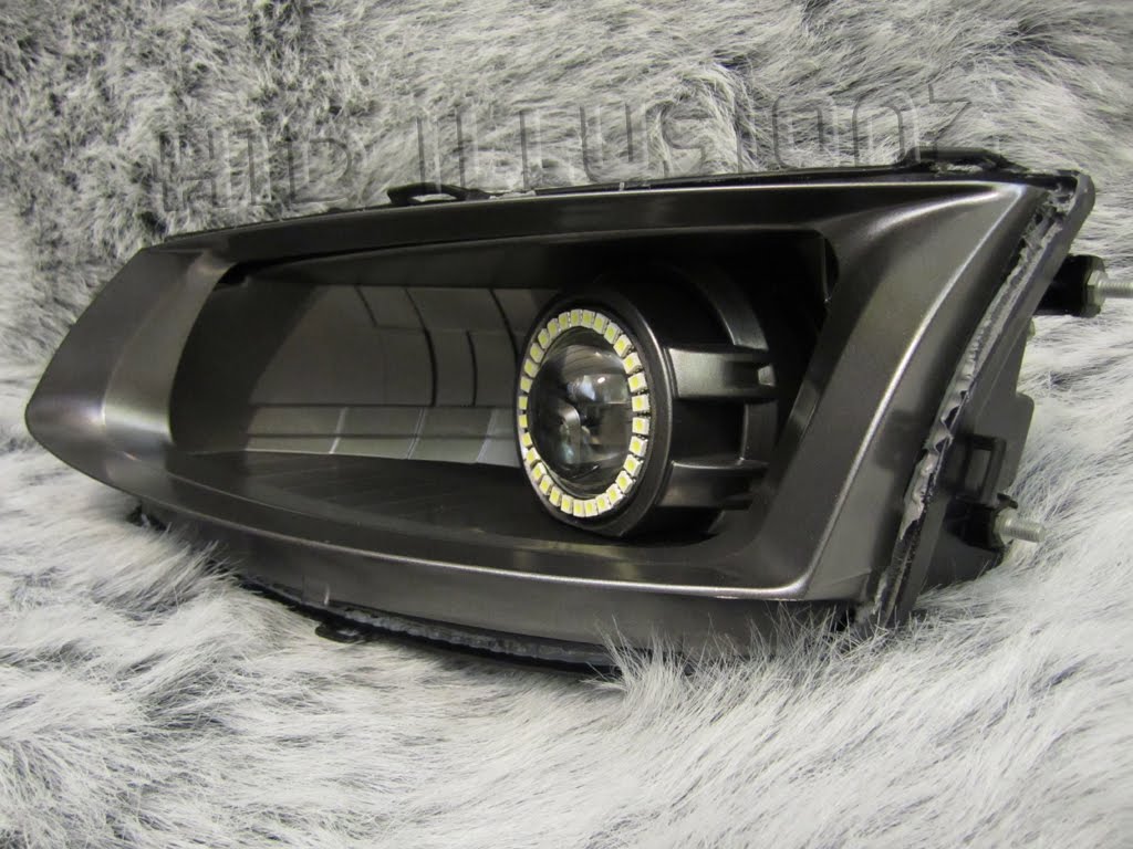 HID ILLUSIONZ: Toyota Solara Custom LED Angel Eyes FX35 Cayenne