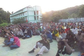 Rakyat Papua Melakukan Ibadah Syukuran atas Deklarasi PCWP dan Mendukung KTT PIF