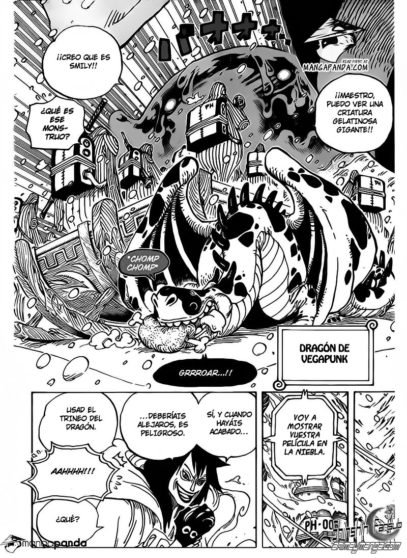 One Piece Manga Capitulo 675. Su nombre es Shinokuni ParaisoGrandLine
