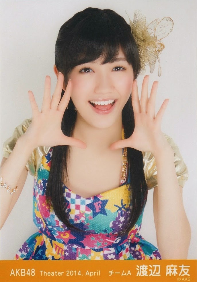 Photopack Watanabe Mayu [AKB48 Theater April 2014] - Dorahana Blog