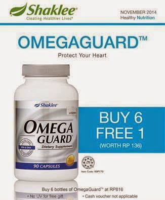 Promosi November Omega Guard Lindungi Jantung Anda