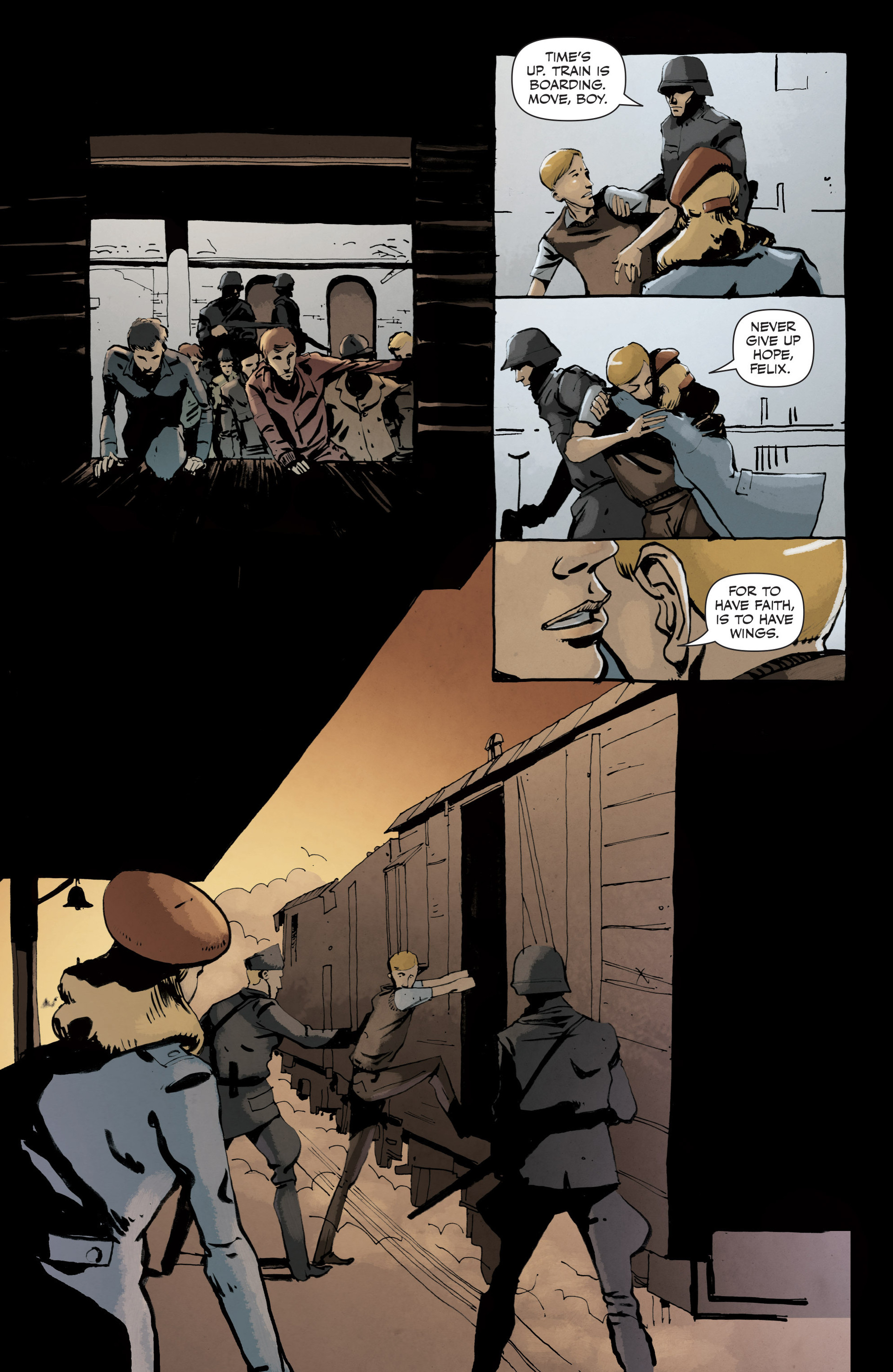 Read online Peter Panzerfaust comic -  Issue #8 - 9