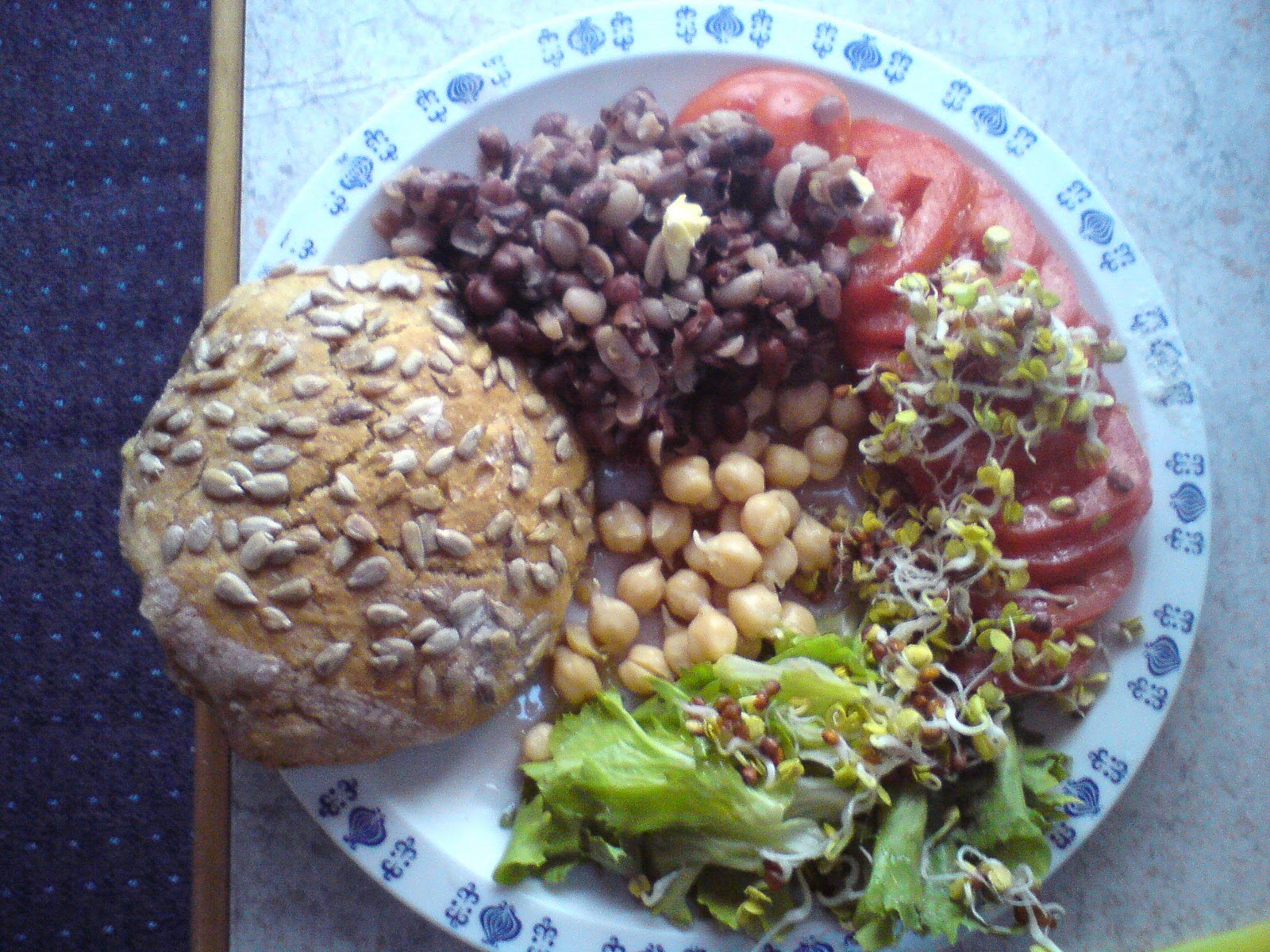 Vegane Küche: Ägyptisches Frühstück mit Gekeimten...