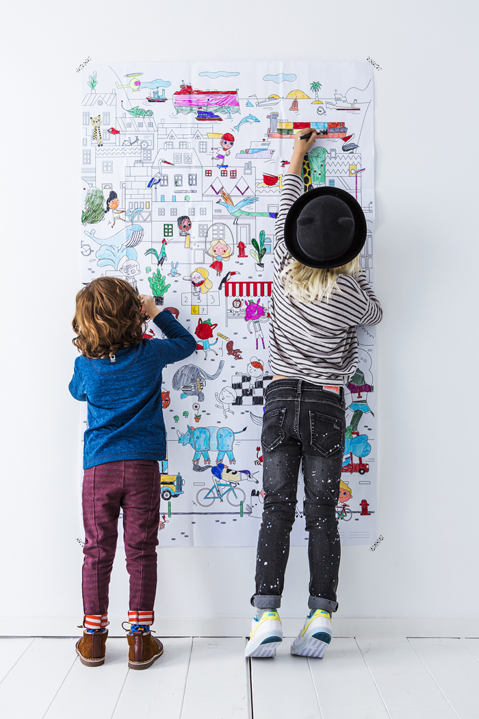 Makii large colouring pages for children Makii large colouring pages for children