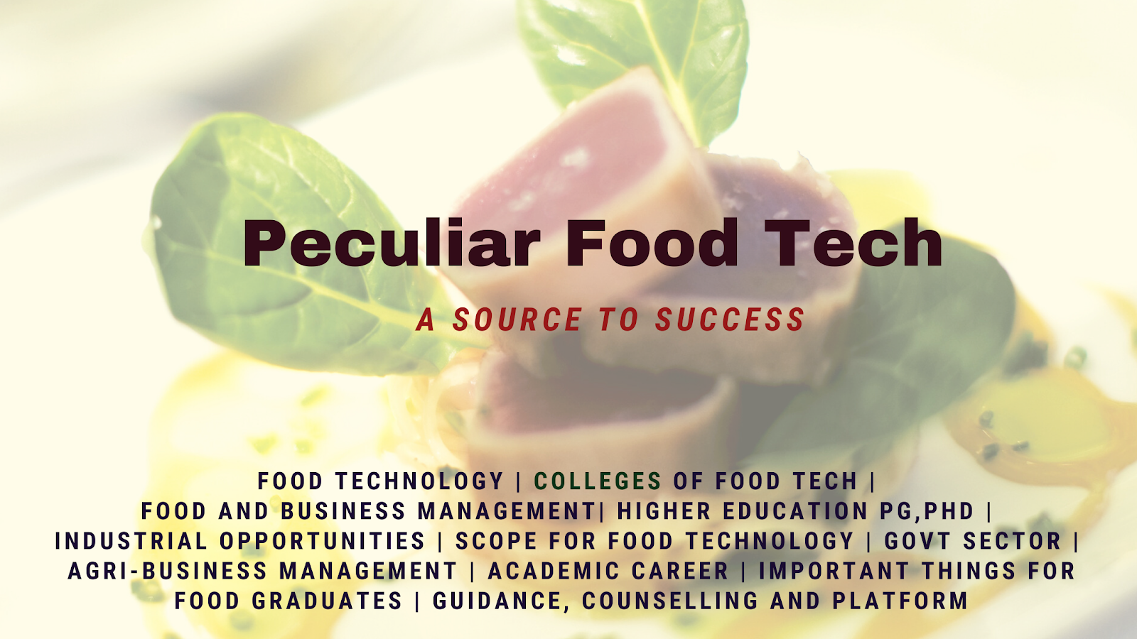 Peculiar Food Tech Blogs