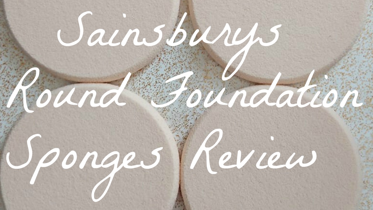Sainsburys 4 Round Foundation Sponges Review