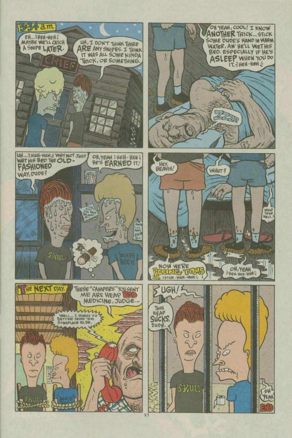 Read online Beavis and Butt-Head comic -  Issue #7 - 28