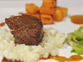 SLOW COOKED PIG'S CHEEKS