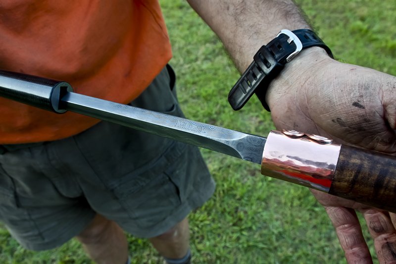 Guinea Hog Carbon Fiber Sword Cane for Blade