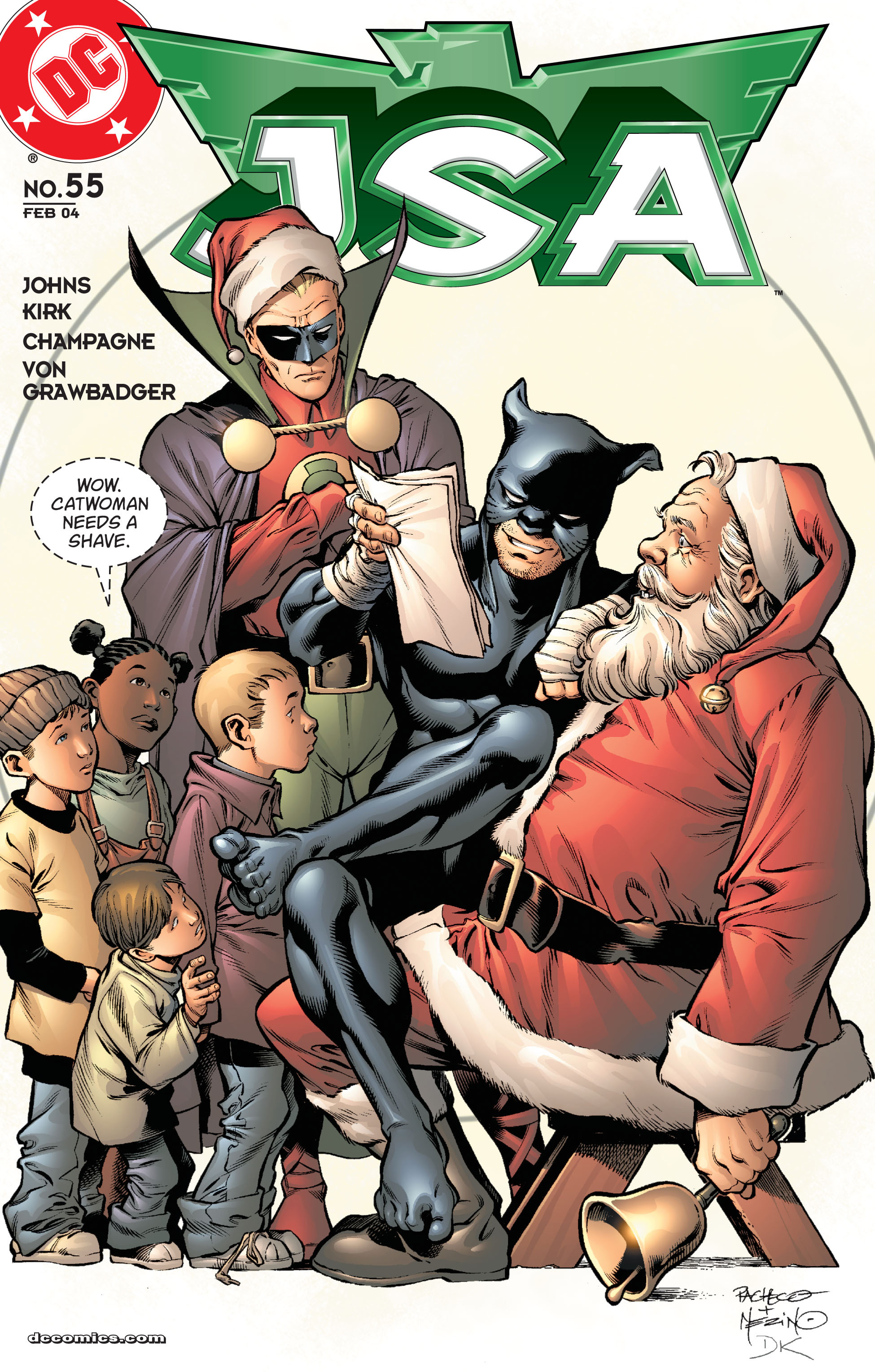 Read online JSA (1999) comic -  Issue #55 - 1