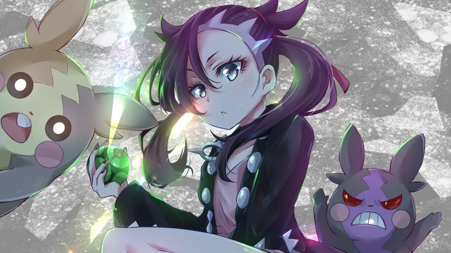 Morpeko, Marnie, Pokemon Sword and Shield, Gym Leader, 4K, 3.1396