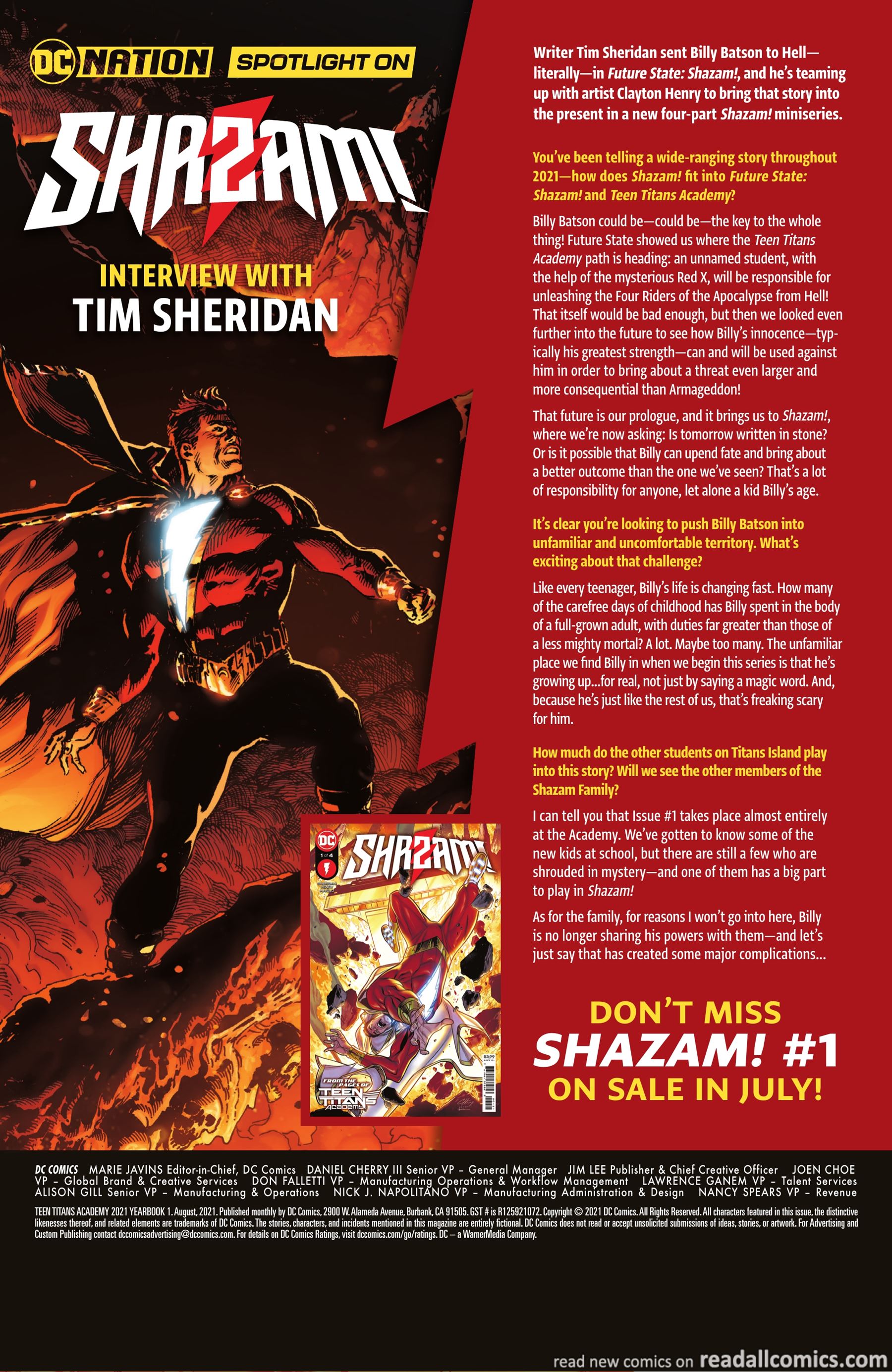 Teen Titans Academy #1 chapter 2021 page 37