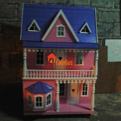 Rumah Boneka Barbie Arthur Medium Balkon