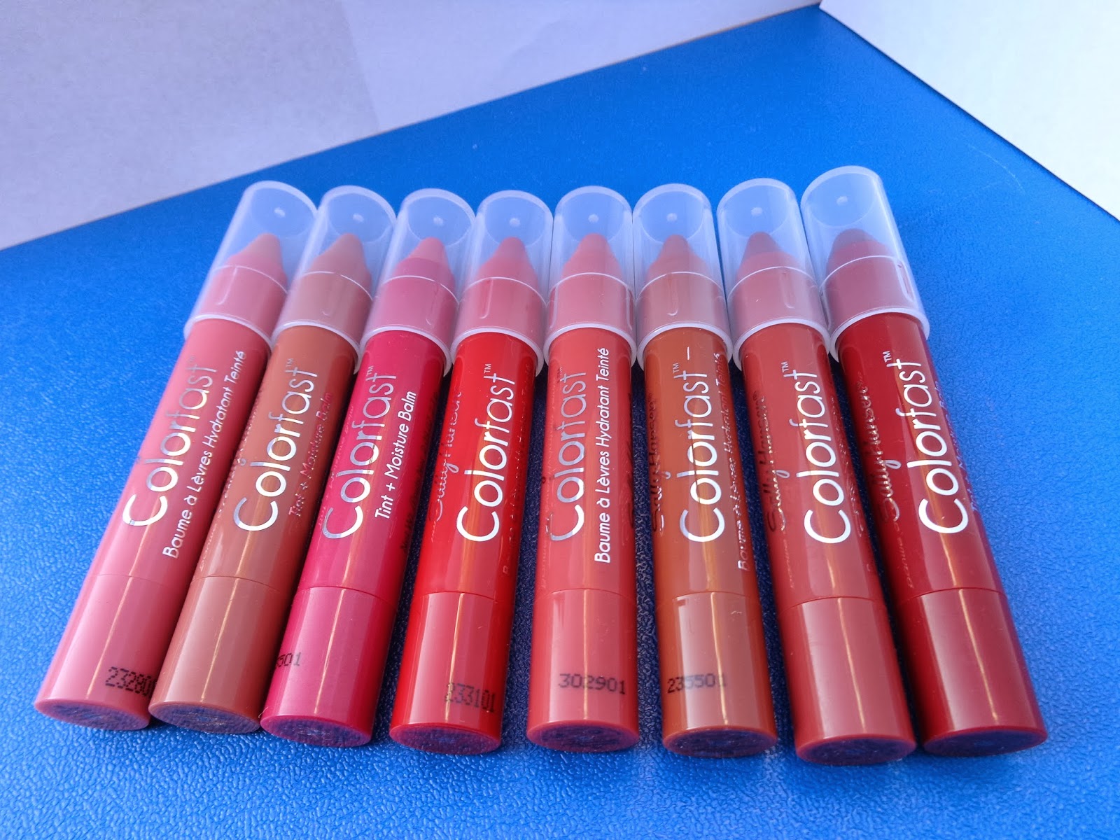 An Attempt At A Beauty Blog Sally Hansen Colorfast Tint Moisture Balm Swatches And A Review