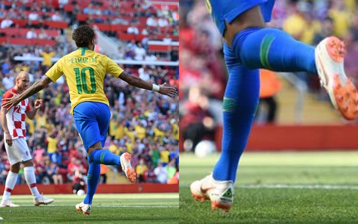 Exclusión Cobertizo Mona Lisa After SG Boots Caused Injury? Neymar Wears AG Mercurial Boots Against  Croatia - Footy Headlines