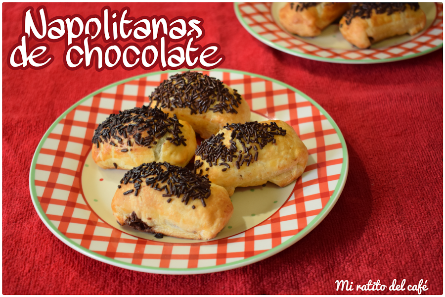 Napolitanas de chocolate