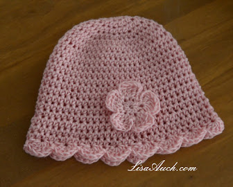 Easy crochet baby sunhat (3-6 months and 6-12 months)