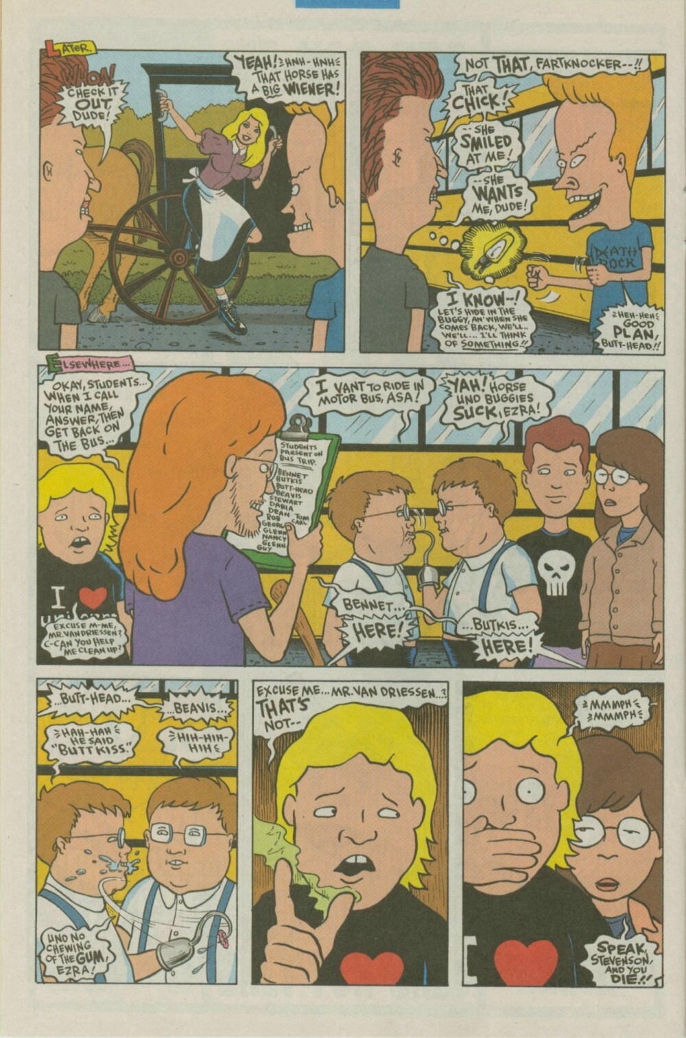 Read online Beavis and Butt-Head comic -  Issue #23 - 16