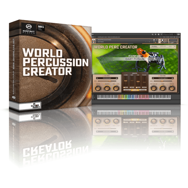 Download In Session Audio World Percussion Creator KONTAKT for free