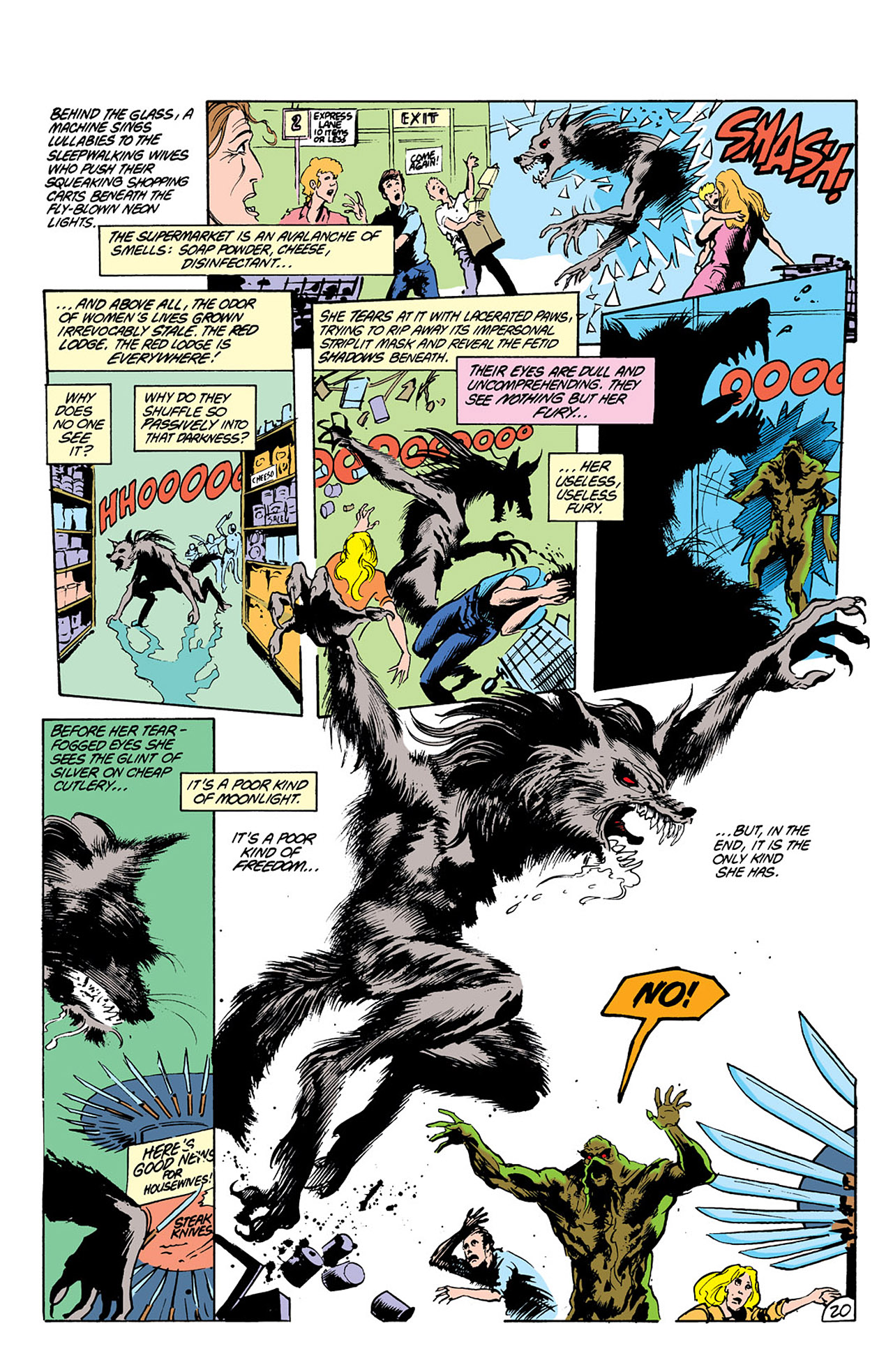 Read online Swamp Thing (1982) comic -  Issue #40 - 21
