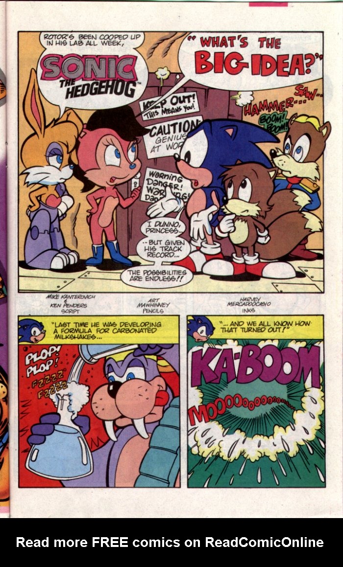 Read online Sonic The Hedgehog comic -  Issue #15 - 16