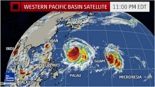 5 possible tropical typhoons back to back