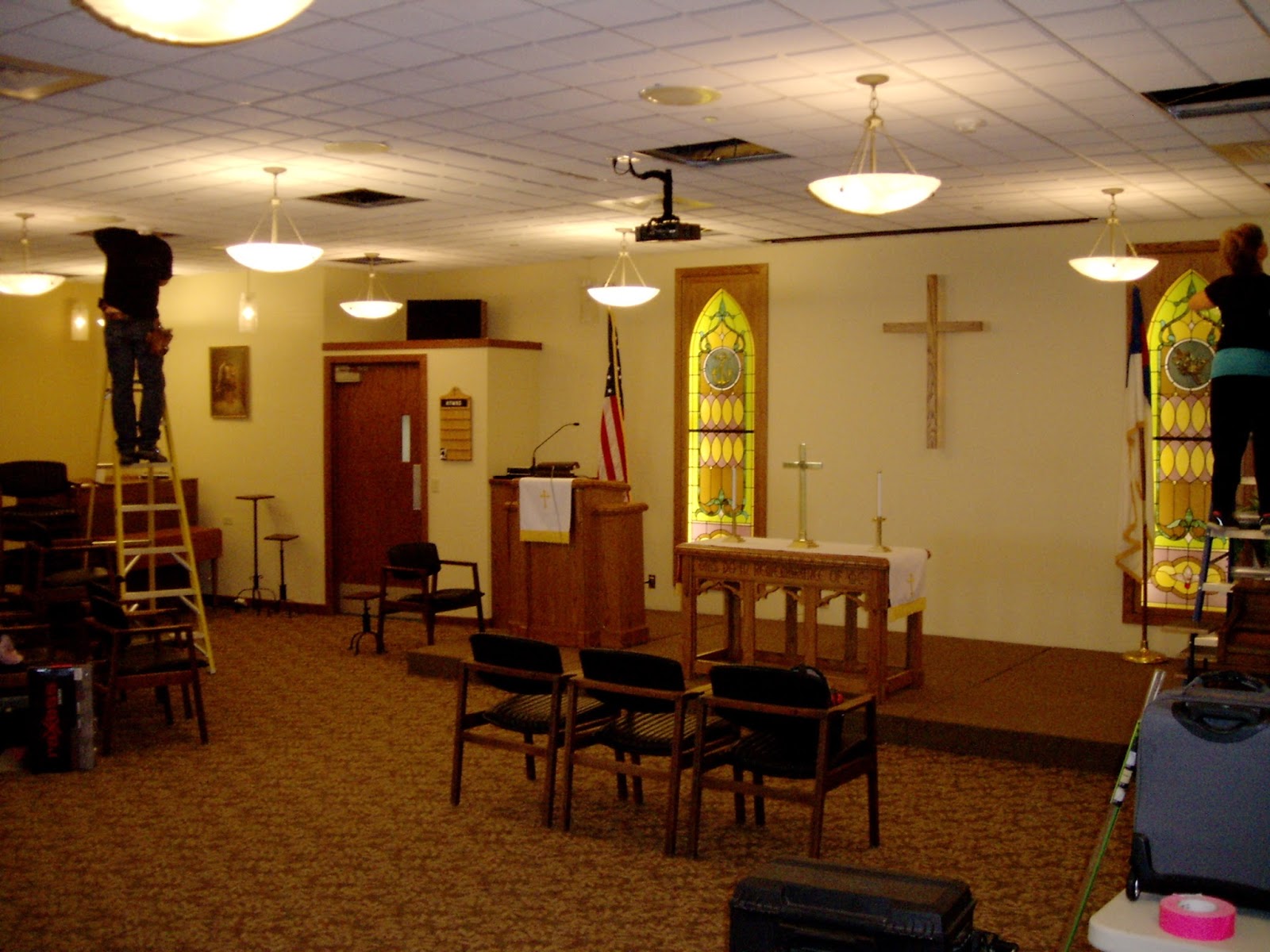 DRS Sound February 2016 Hearing Loop Installation at Evergreen