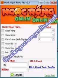 Ngọc rồng online hack htc Ngoc rong online hack htc