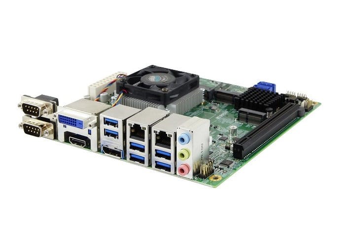 iBase MI995 MiniITX Intel Xeon E / Core motherboard