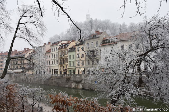 Magia di quasi inverno a Lubiana ( e la storia di come ho trovato un nuovo Mago di Oz)