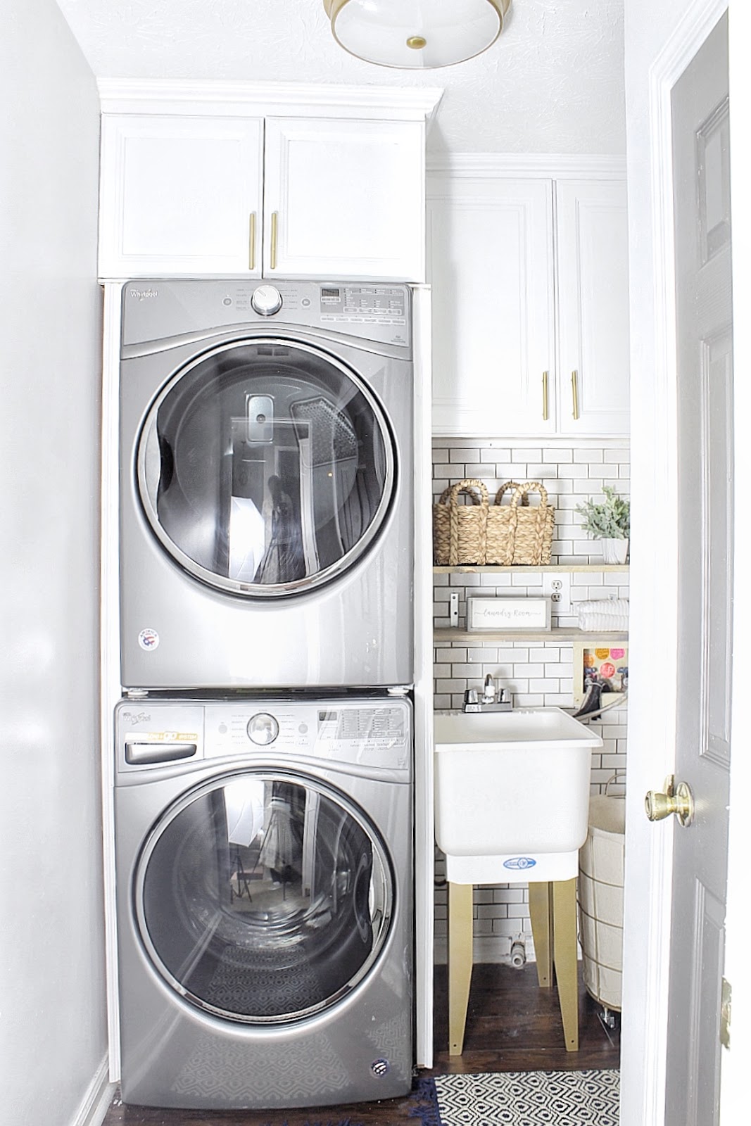 Laundry Room Refresh Part One:The Reveal - Live Pretty on a Penny