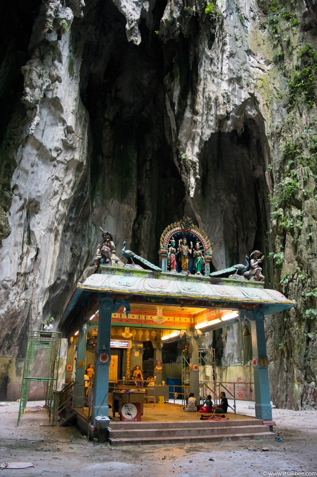 Inside the Batu Caves Temple - Kuala Lumpur Malaysia