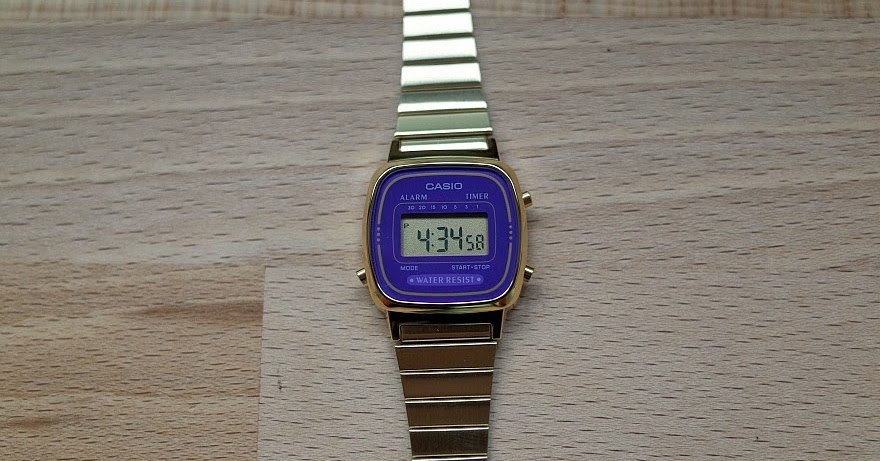 CASIO LA670WG-6 (PURPLE) - Hullabaloo Blog