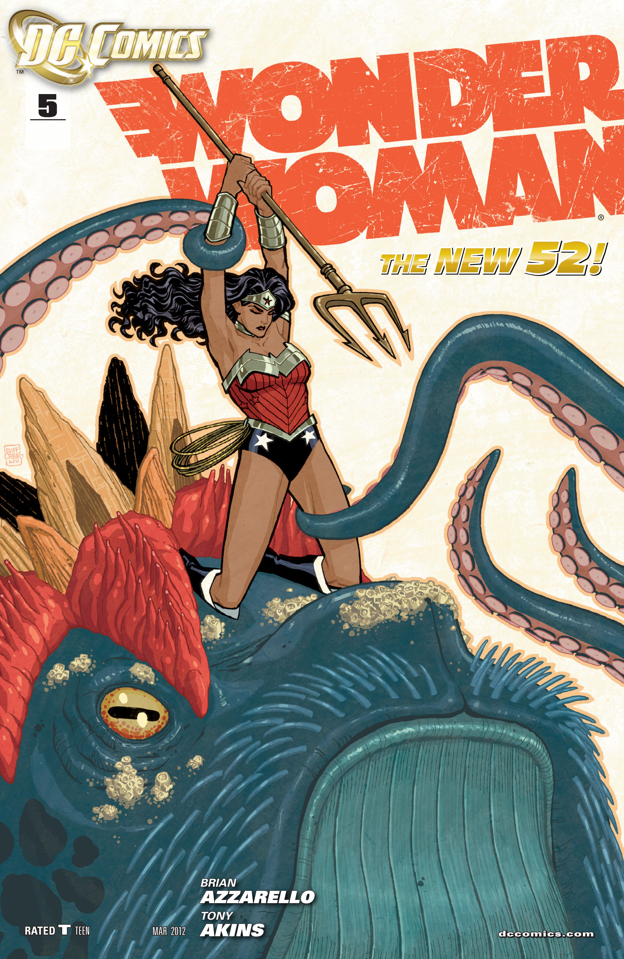 Read online Wonder Woman (2011) comic -  Issue #5 - 1