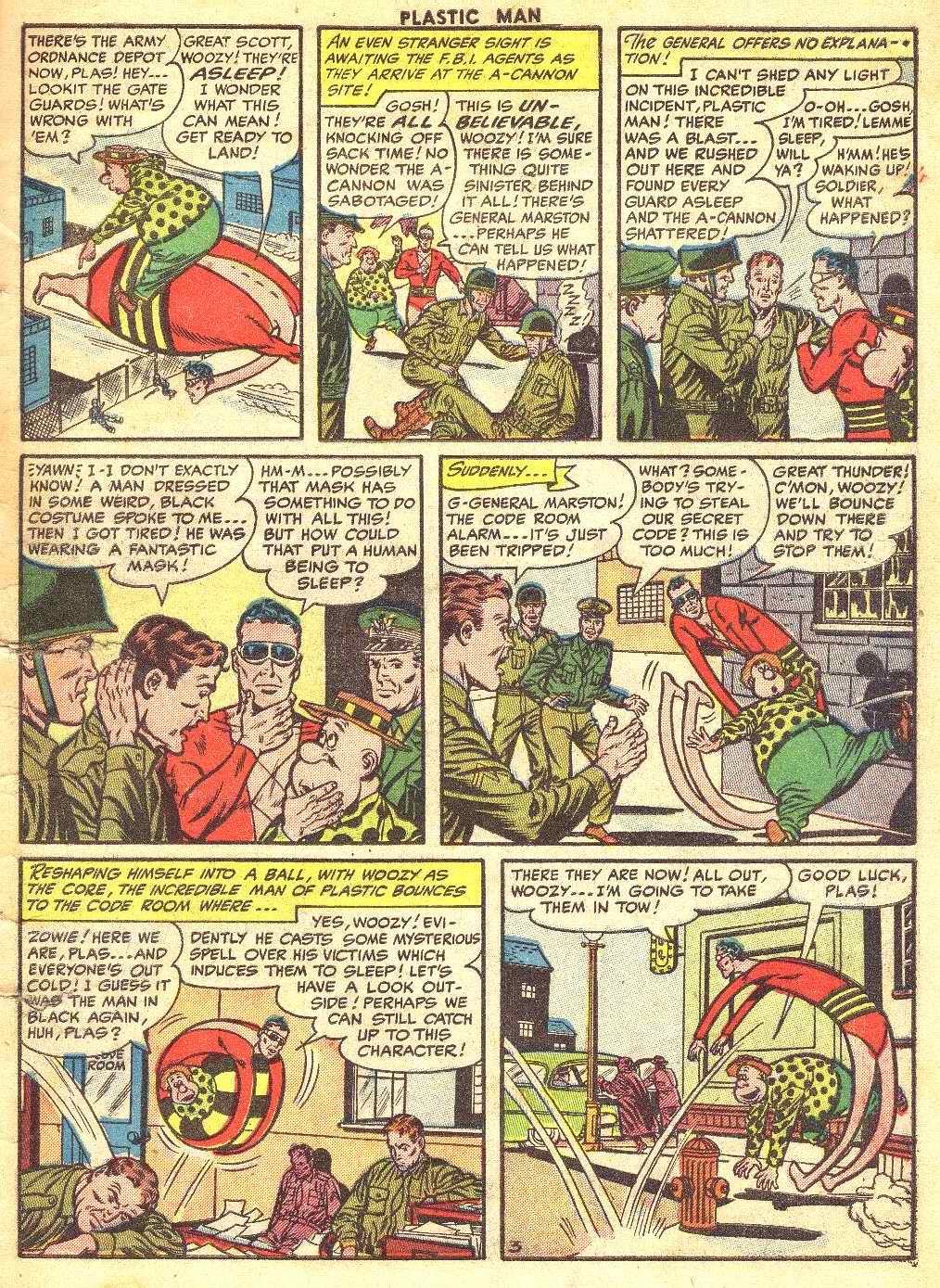 Read online Plastic Man (1943) comic -  Issue #51 - 5