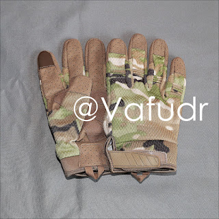 Tactical Touchscreen Full Finger Hard Knuckle Camo Gloves