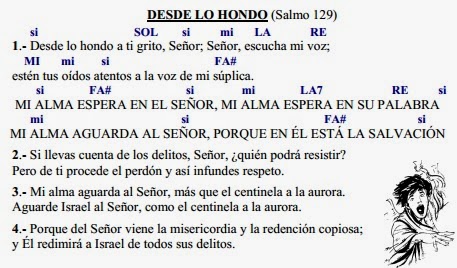 El Cancionero Católico: DESDE LO HONDO. Salmo 129 (Autor 