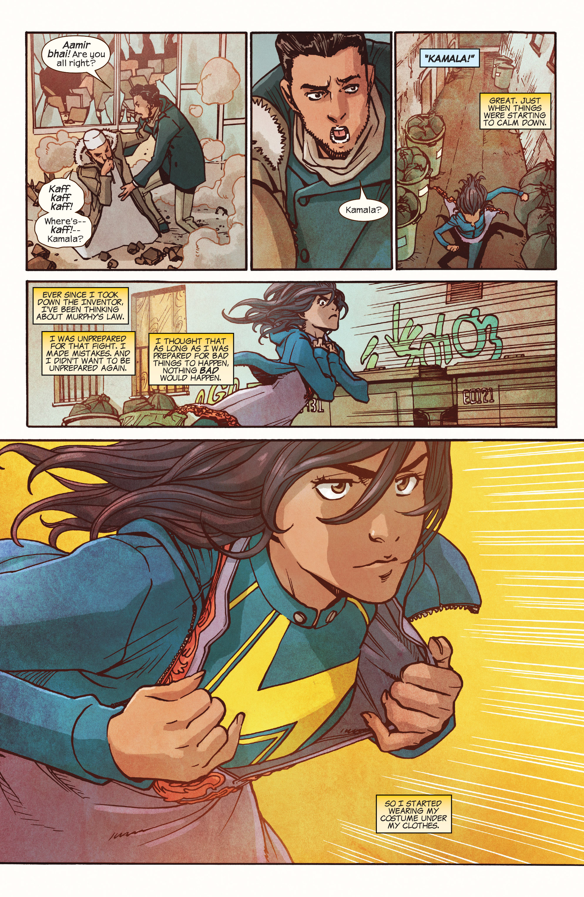 Read online Ms. Marvel (2014) comic -  Issue #13 - 14